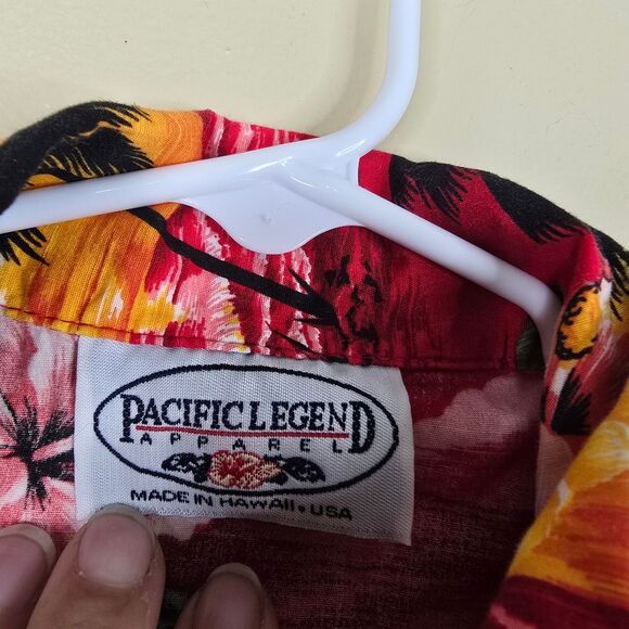 Pacific legend apparel Hawaiian shirt size S - Picture 4 of 4